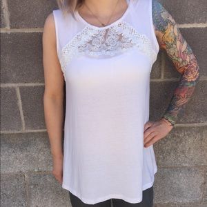 Lace Detail Tank